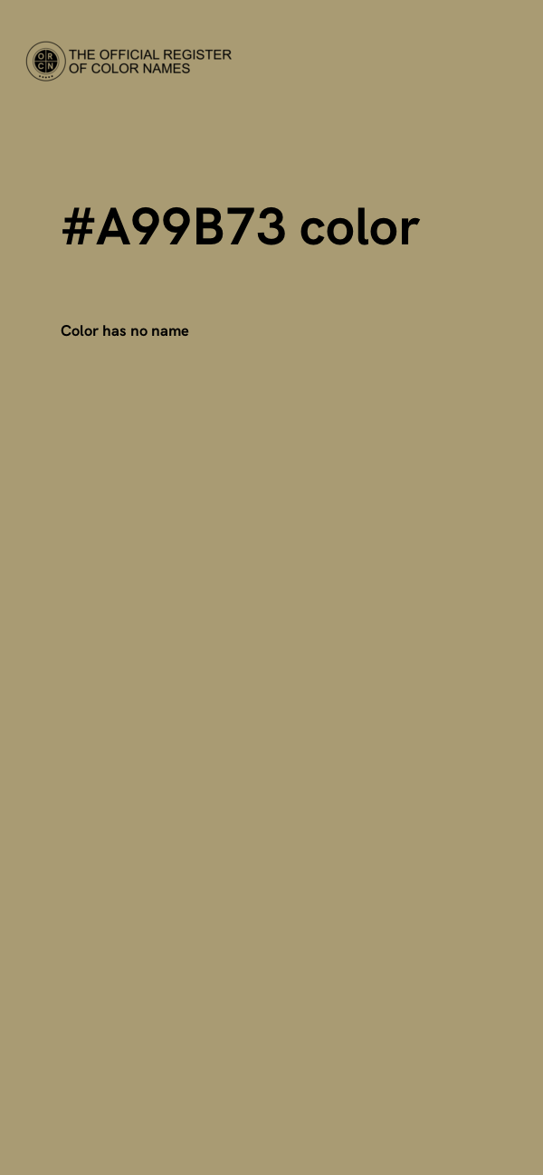 #A99B73 color image