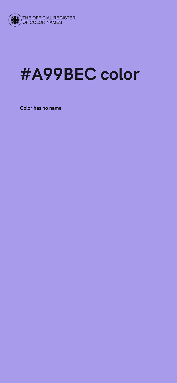 #A99BEC color image