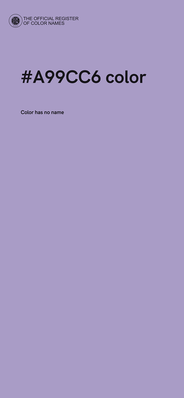 #A99CC6 color image