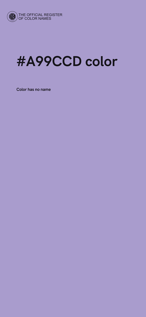 #A99CCD color image