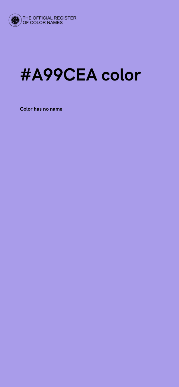#A99CEA color image