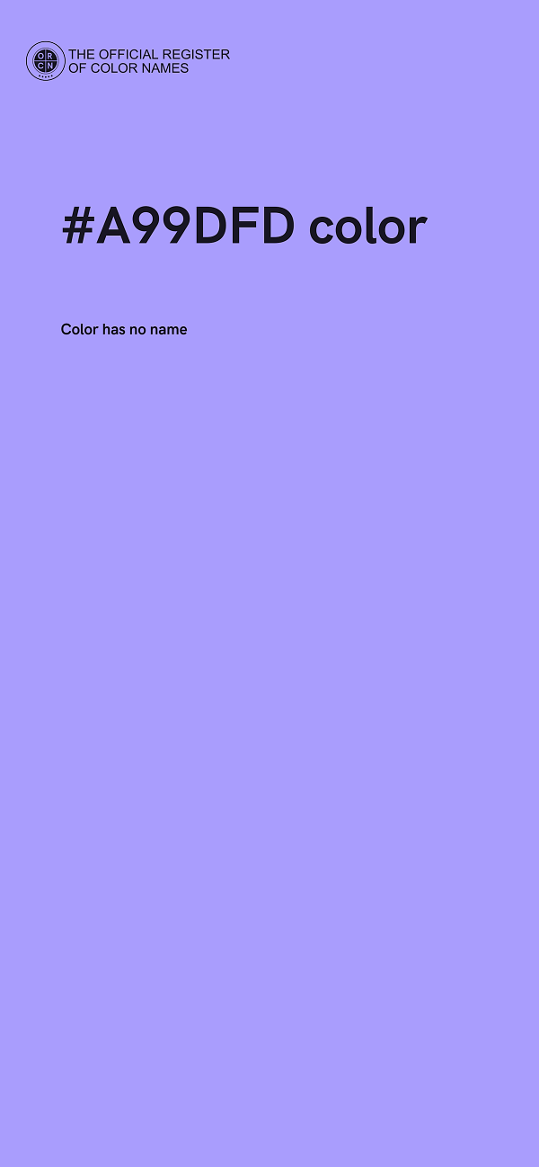 #A99DFD color image