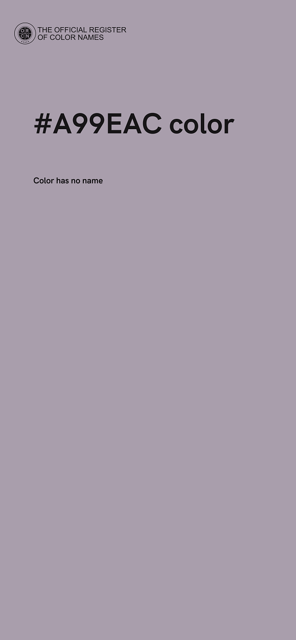 #A99EAC color image