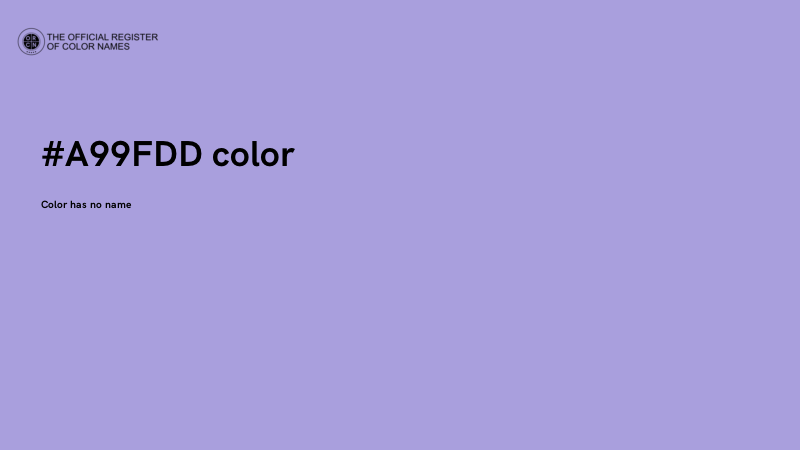 #A99FDD color image