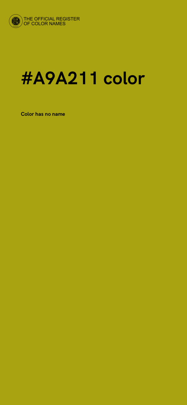 #A9A211 color image