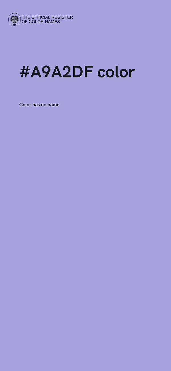 #A9A2DF color image