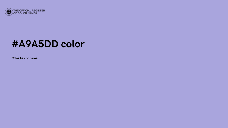 #A9A5DD color image