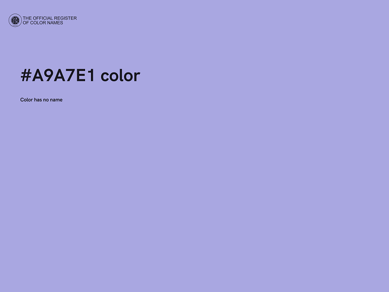#A9A7E1 color image