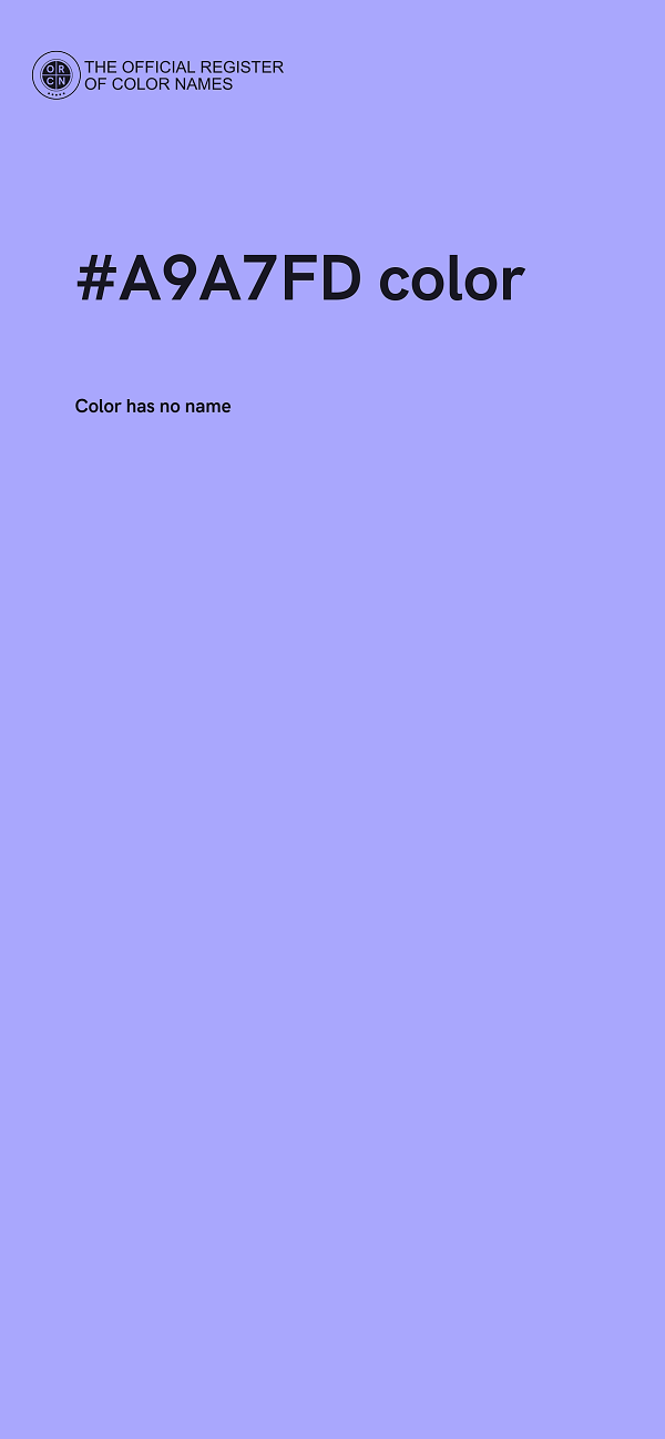 #A9A7FD color image