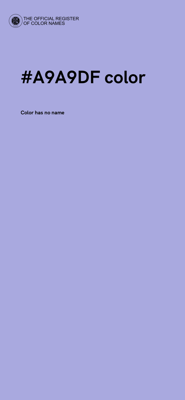#A9A9DF color image