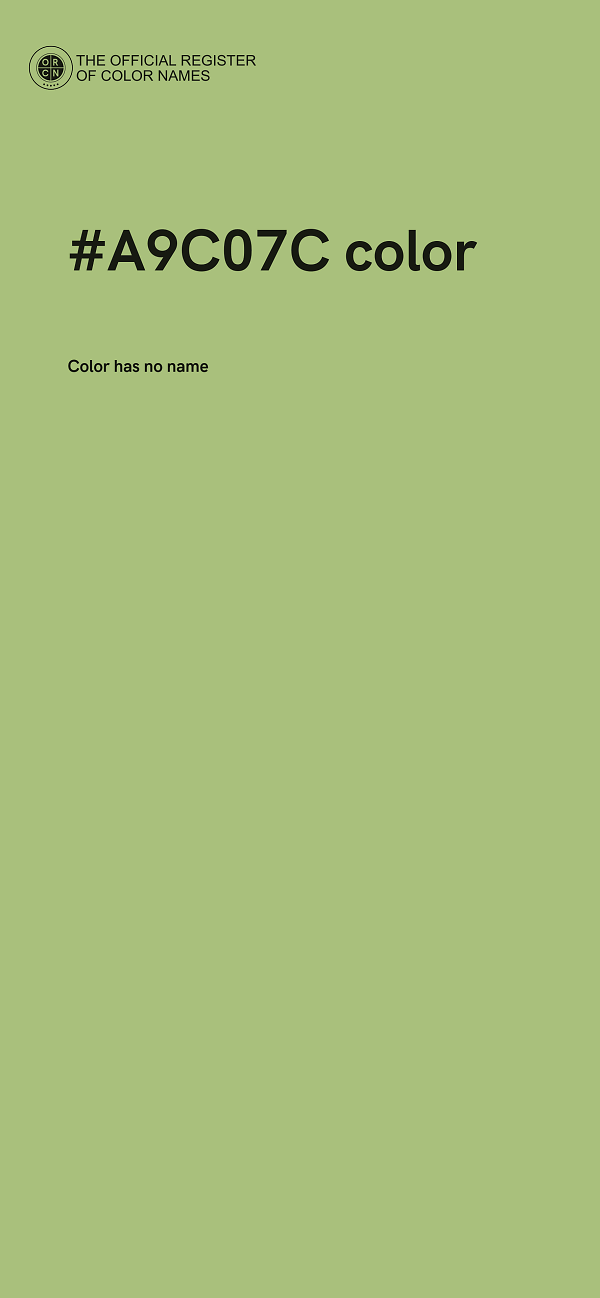 #A9C07C color image