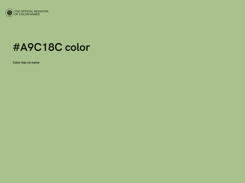 #A9C18C color image