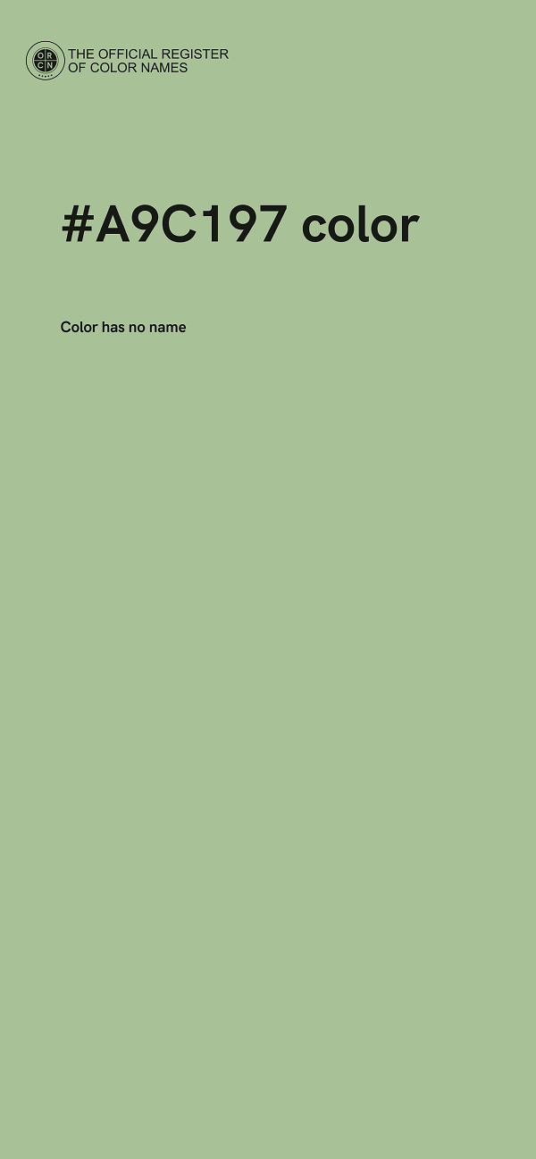 #A9C197 color image