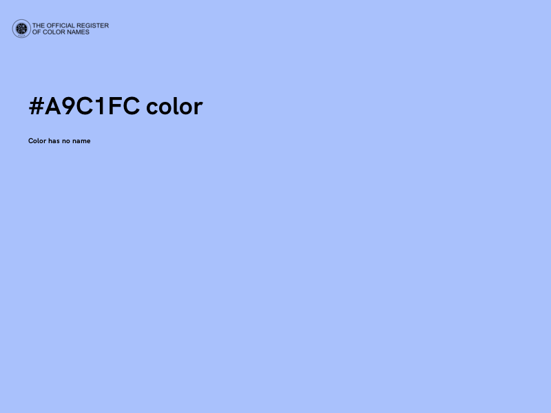 #A9C1FC color image