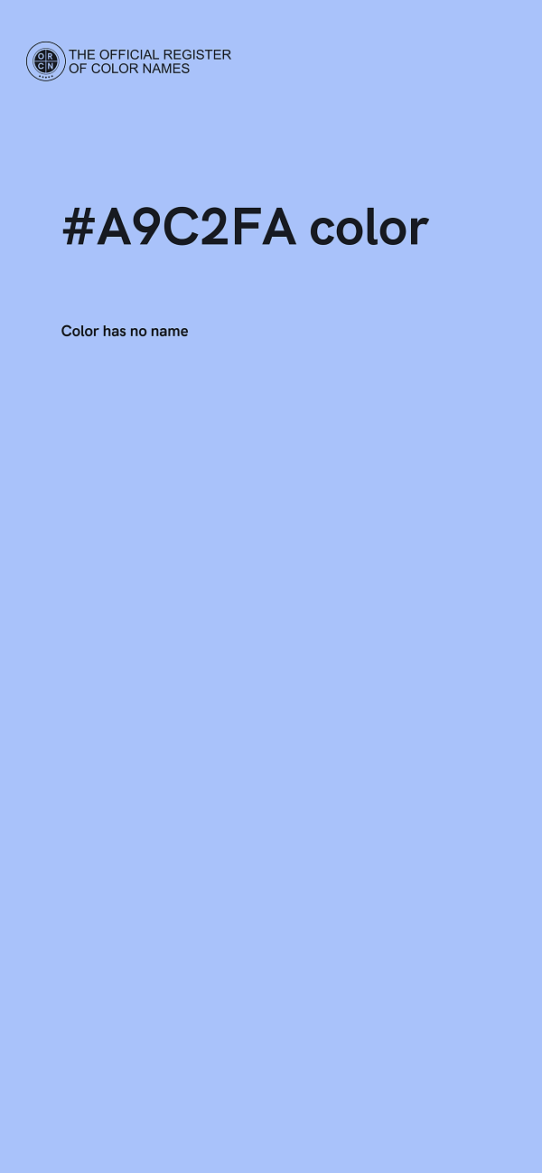 #A9C2FA color image