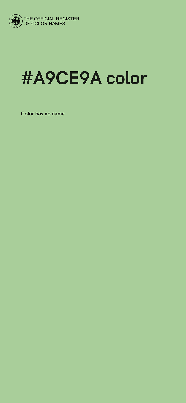 #A9CE9A color image