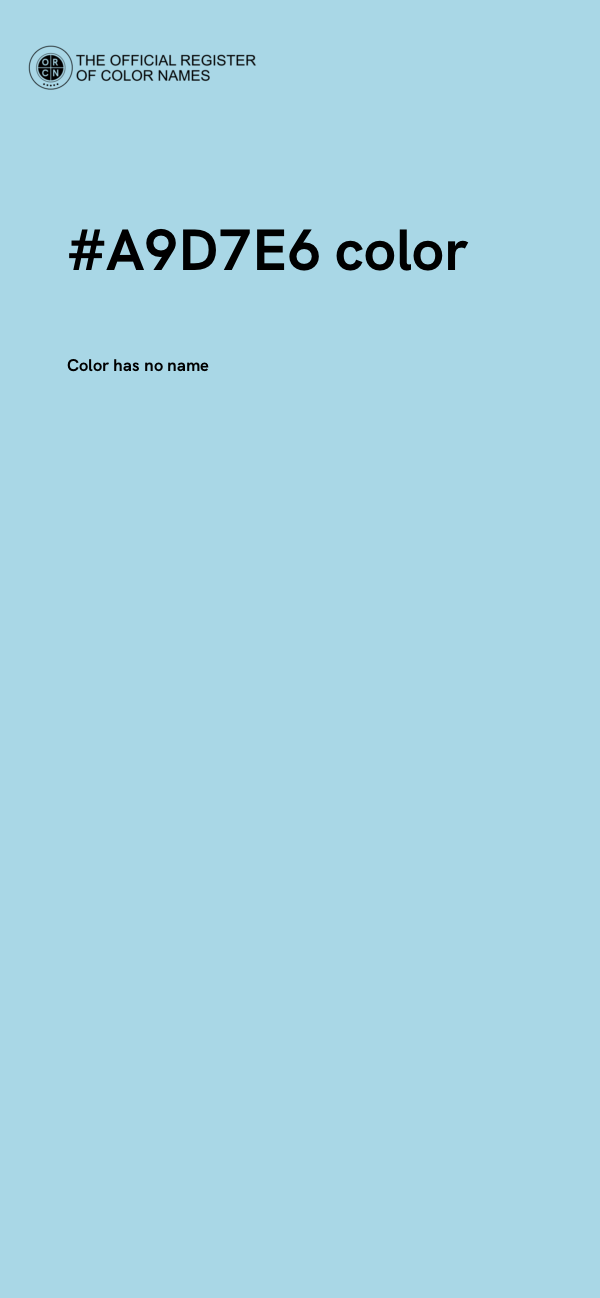 #A9D7E6 color image