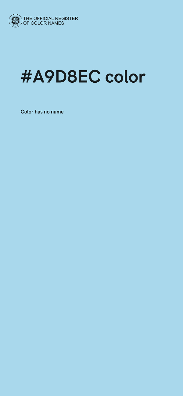 #A9D8EC color image