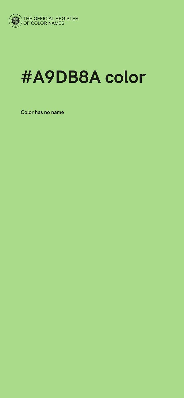 #A9DB8A color image