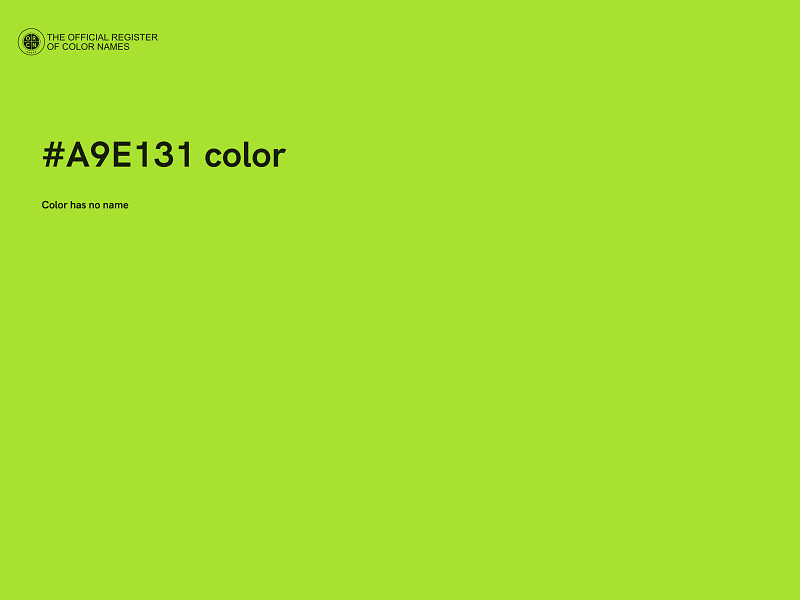 #A9E131 color image
