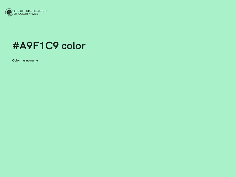 #A9F1C9 color image