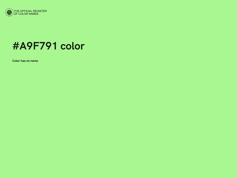 #A9F791 color image