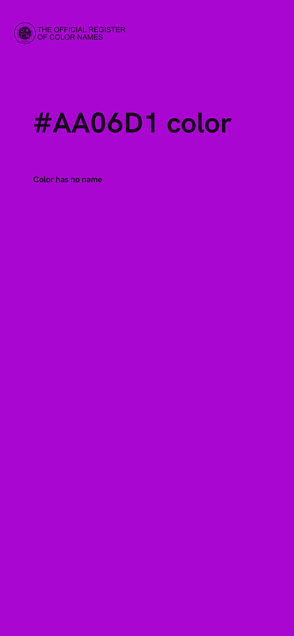 #AA06D1 color image