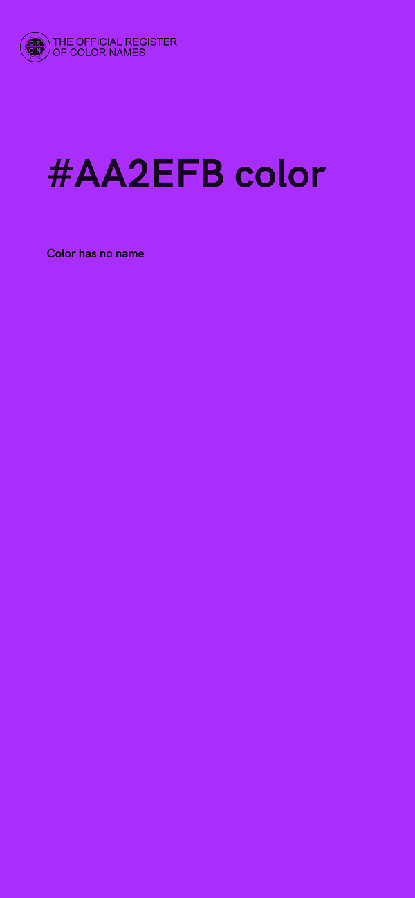 #AA2EFB color image