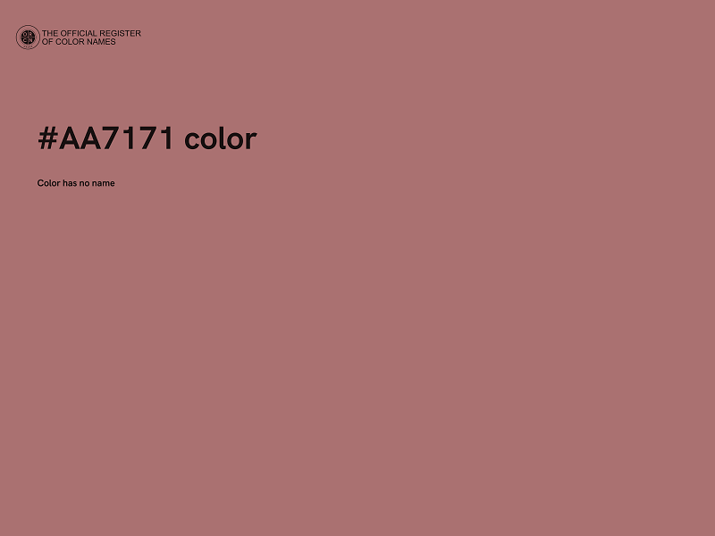 #AA7171 color image