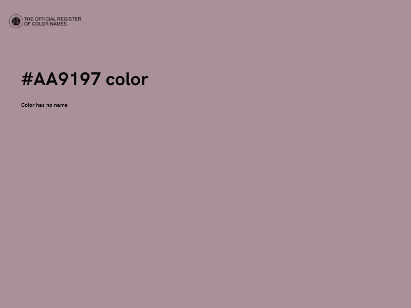 #AA9197 color image