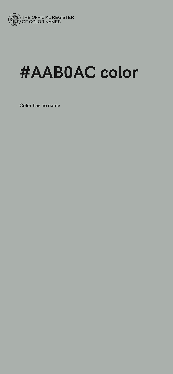 #AAB0AC color image