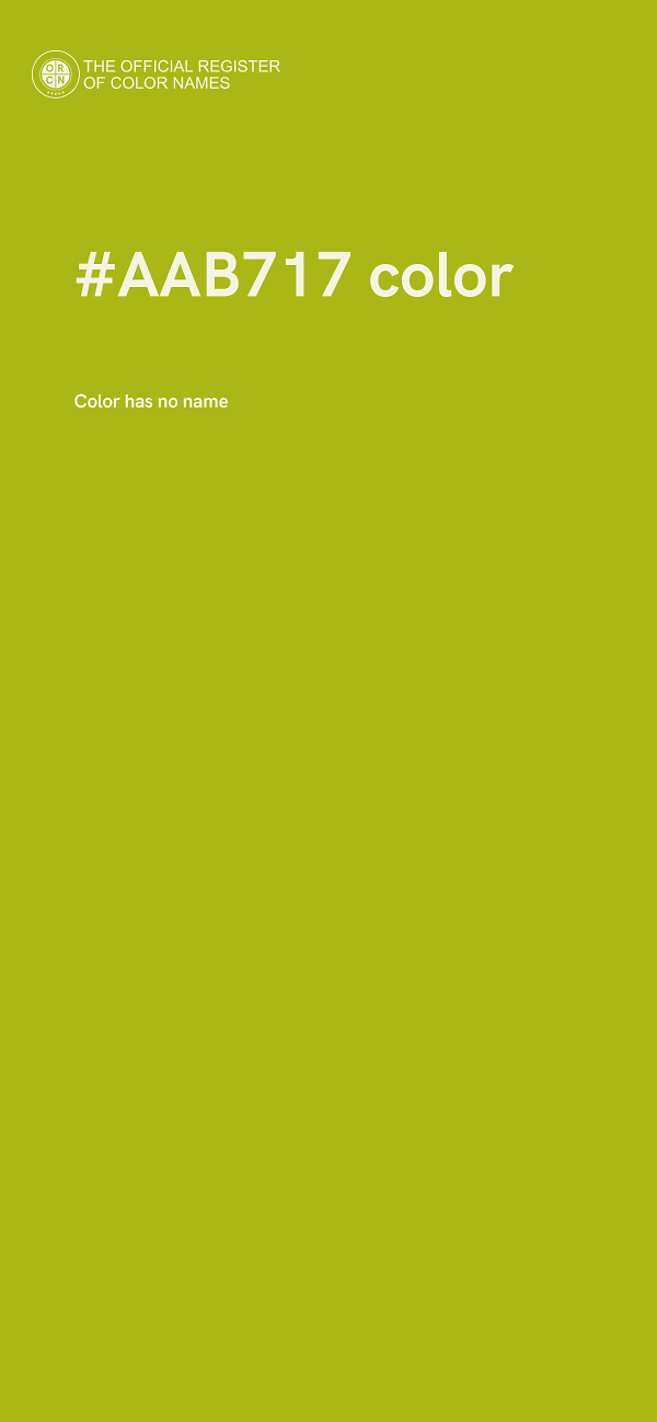 #AAB717 color image