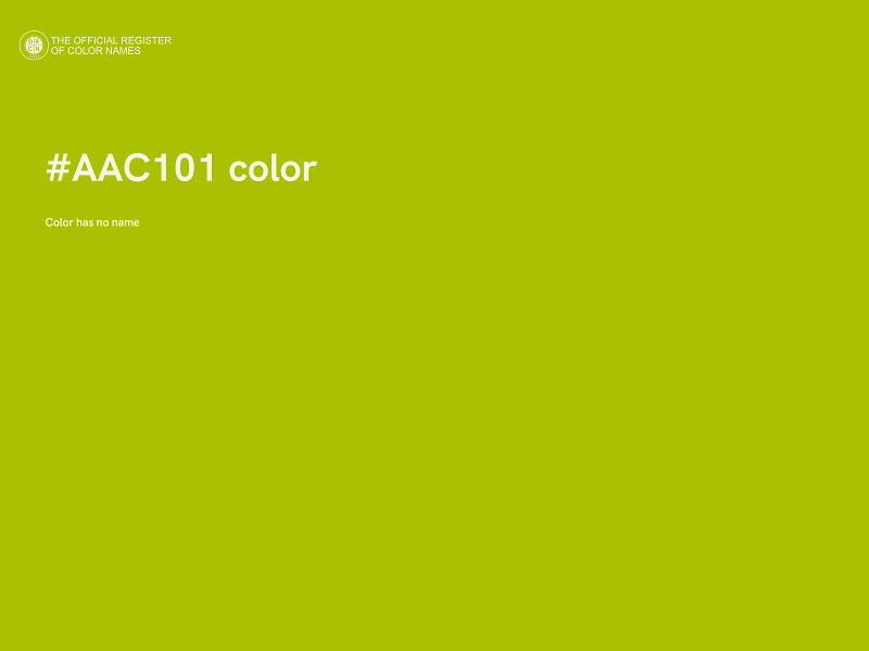 #AAC101 color image