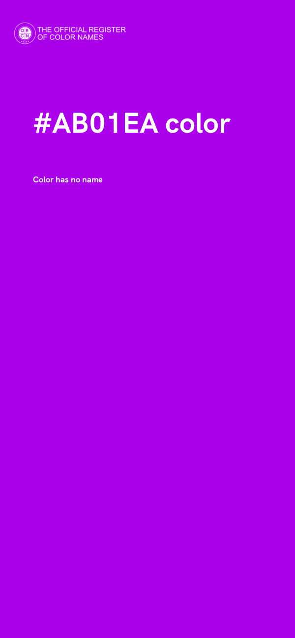 #AB01EA color image