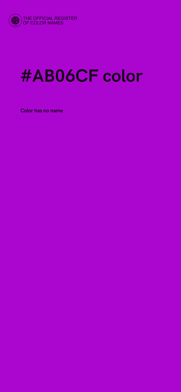 #AB06CF color image