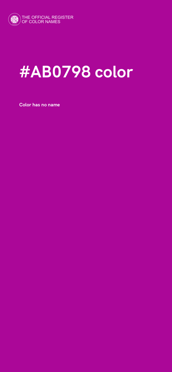 #AB0798 color image