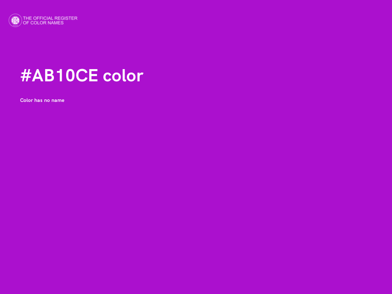 #AB10CE color image