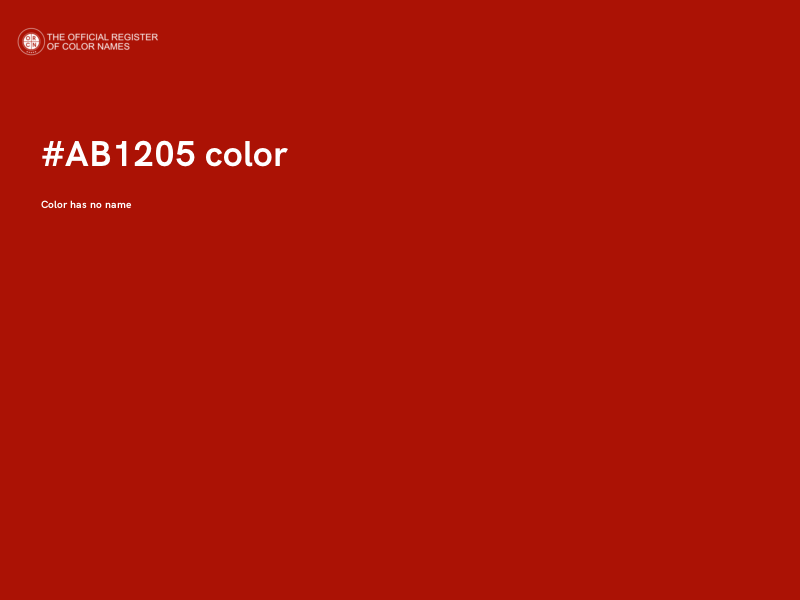 #AB1205 color image