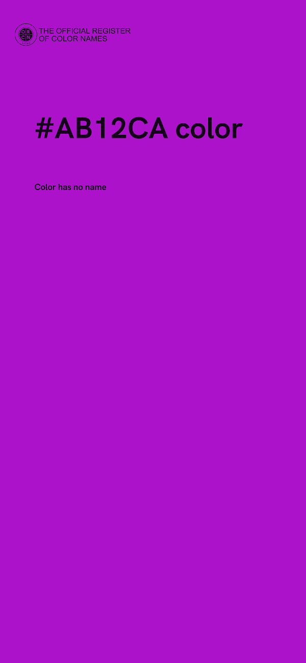 #AB12CA color image