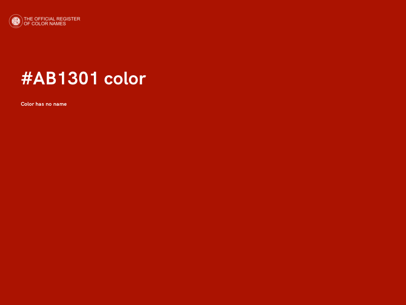 #AB1301 color image