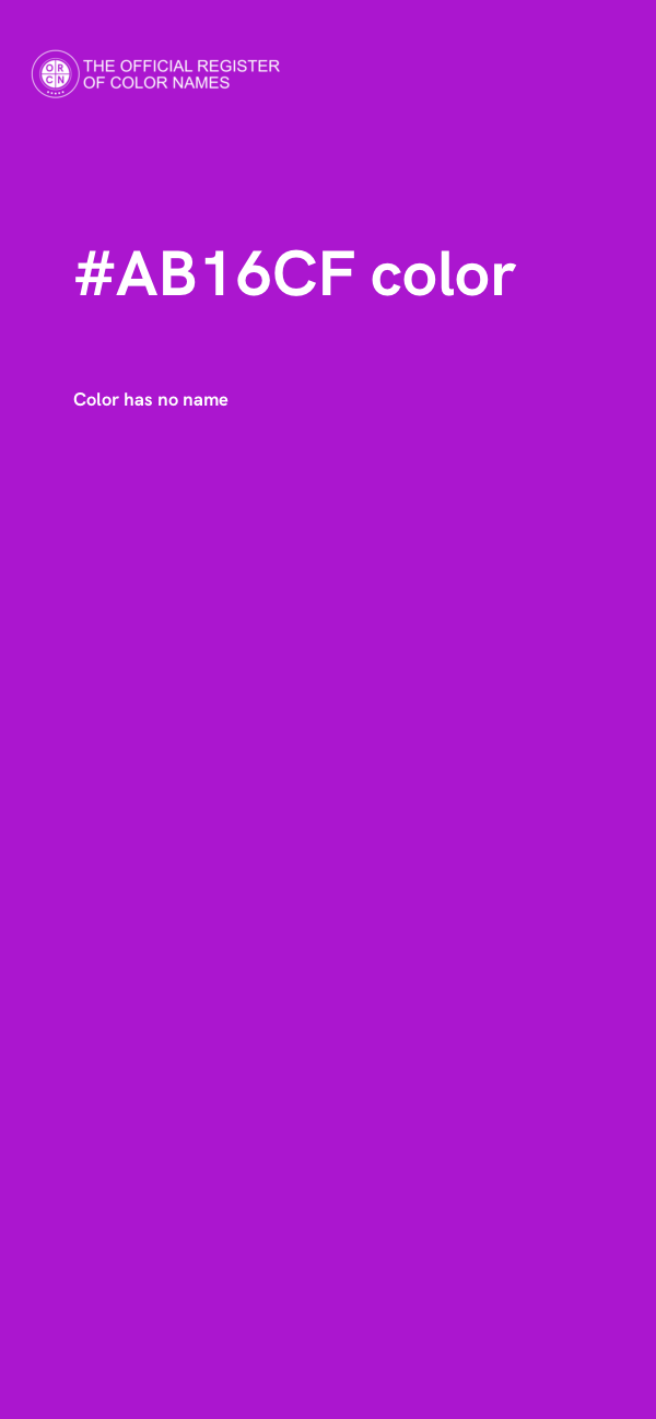 #AB16CF color image