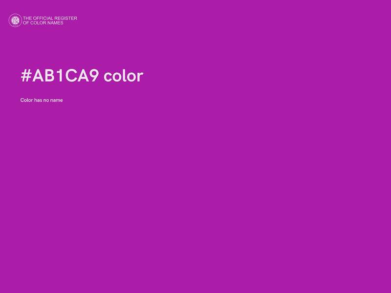 #AB1CA9 color image