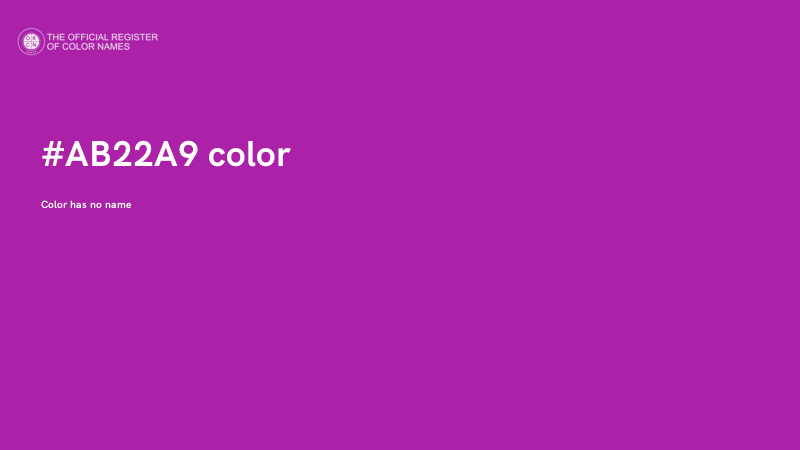 #AB22A9 color image