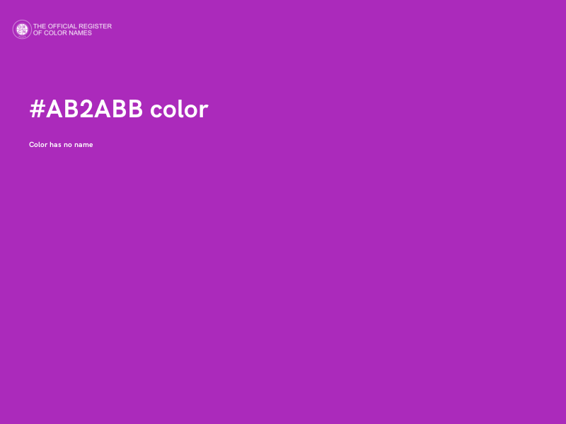 #AB2ABB color image