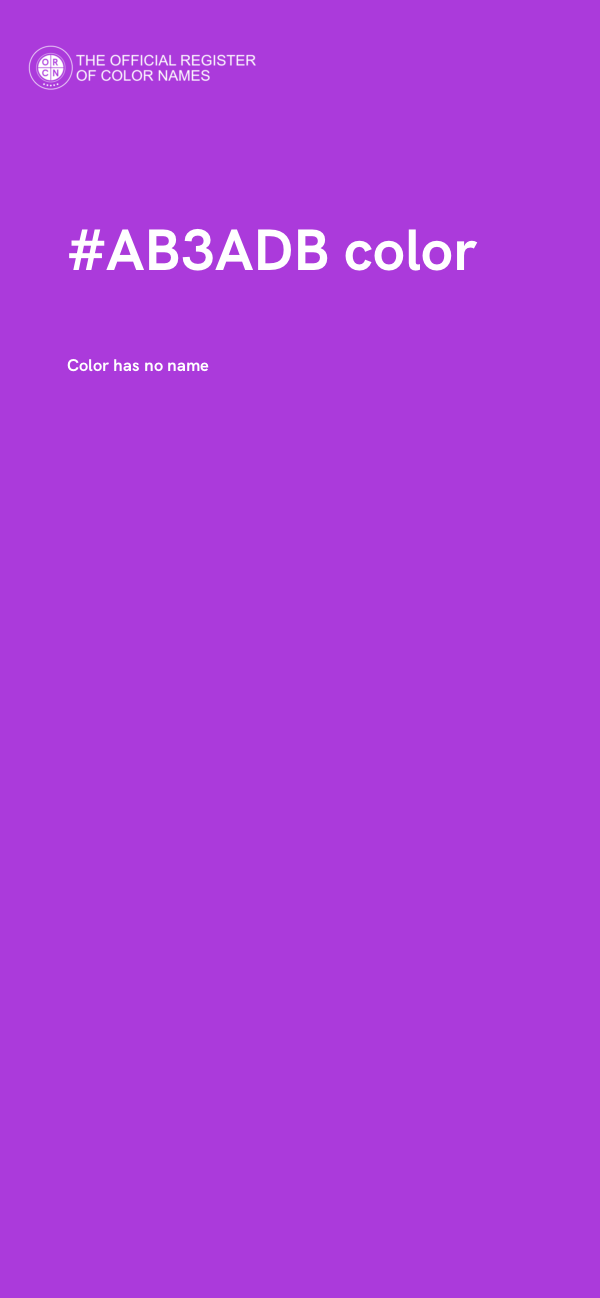 #AB3ADB color image