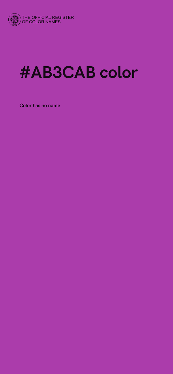 #AB3CAB color image