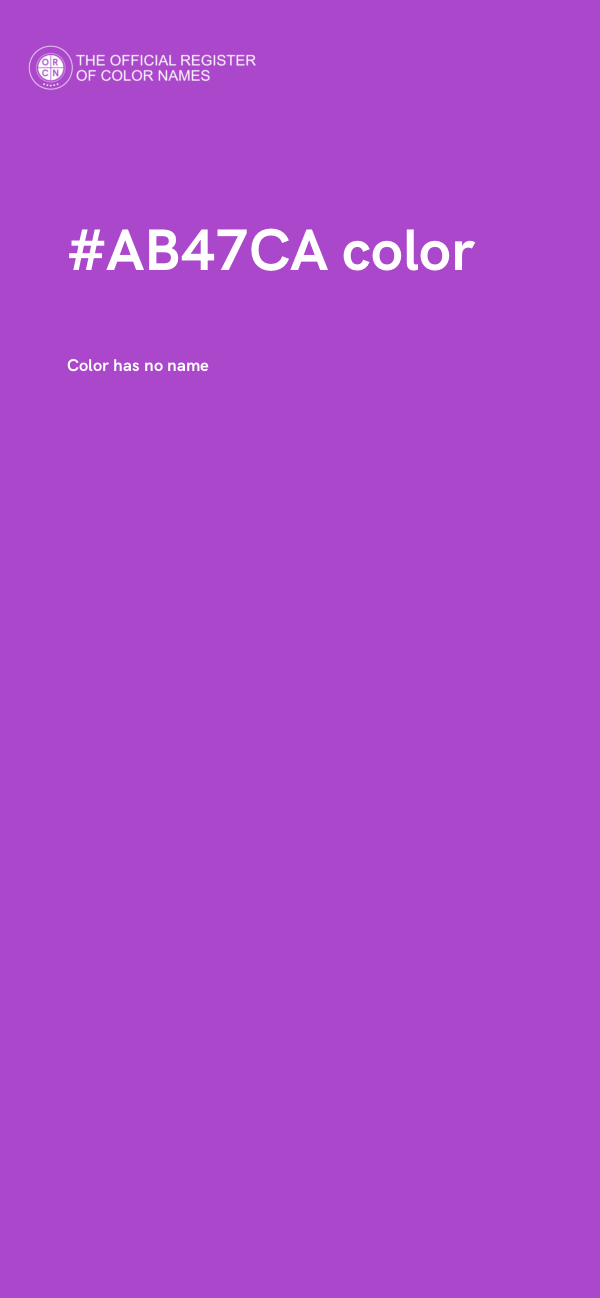 #AB47CA color image