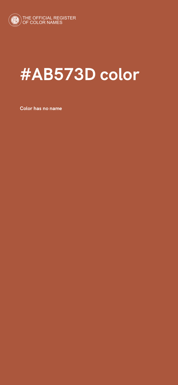 #AB573D color image