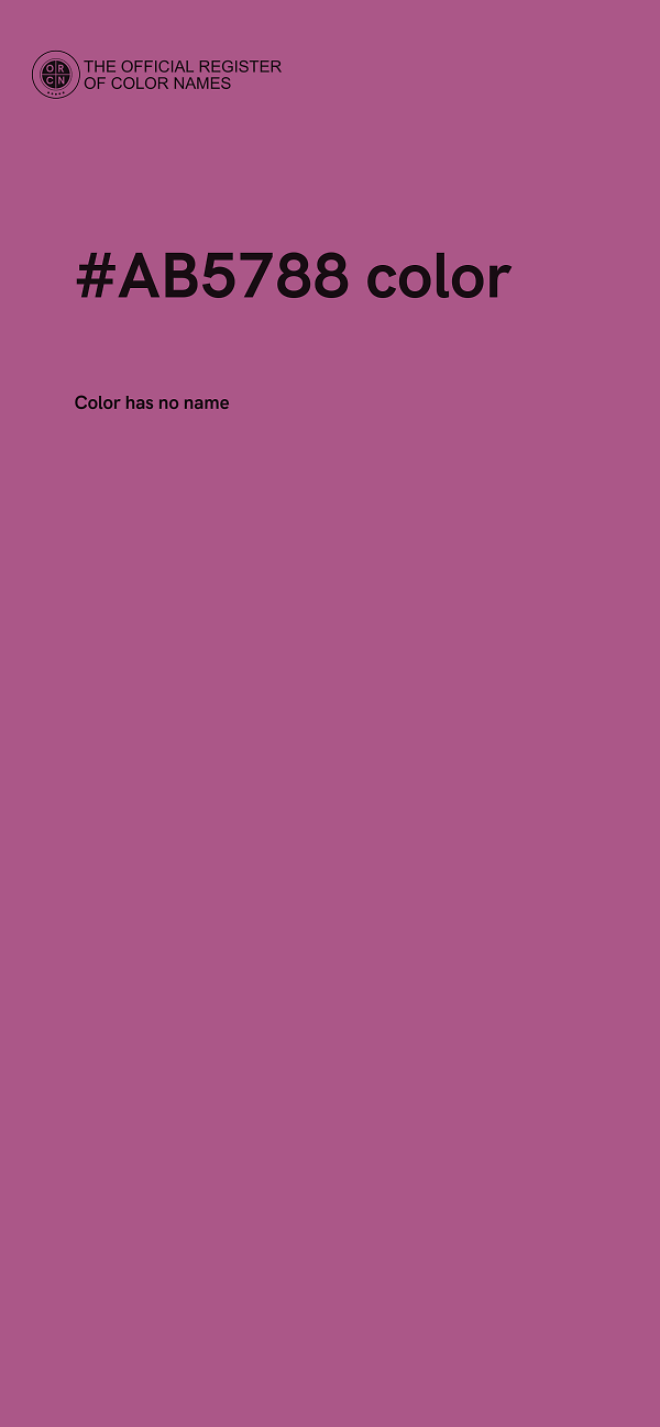#AB5788 color image