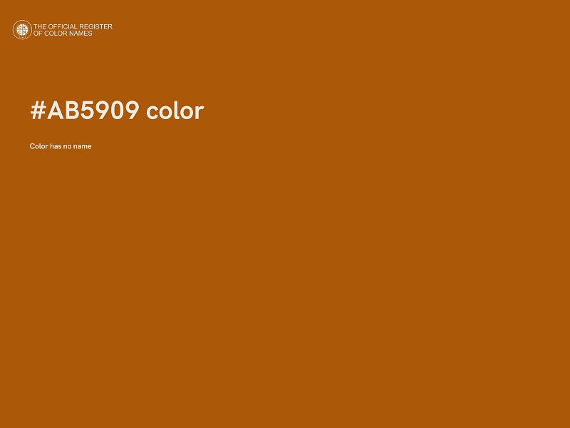 #AB5909 color image